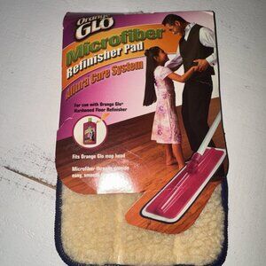 New Orange Glo Hardwood Floor Mop Microfiber Refinisher Pads